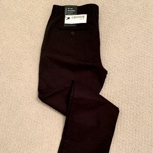 Frank & Oak Brunswick Khaki Pants in Black (34x34)